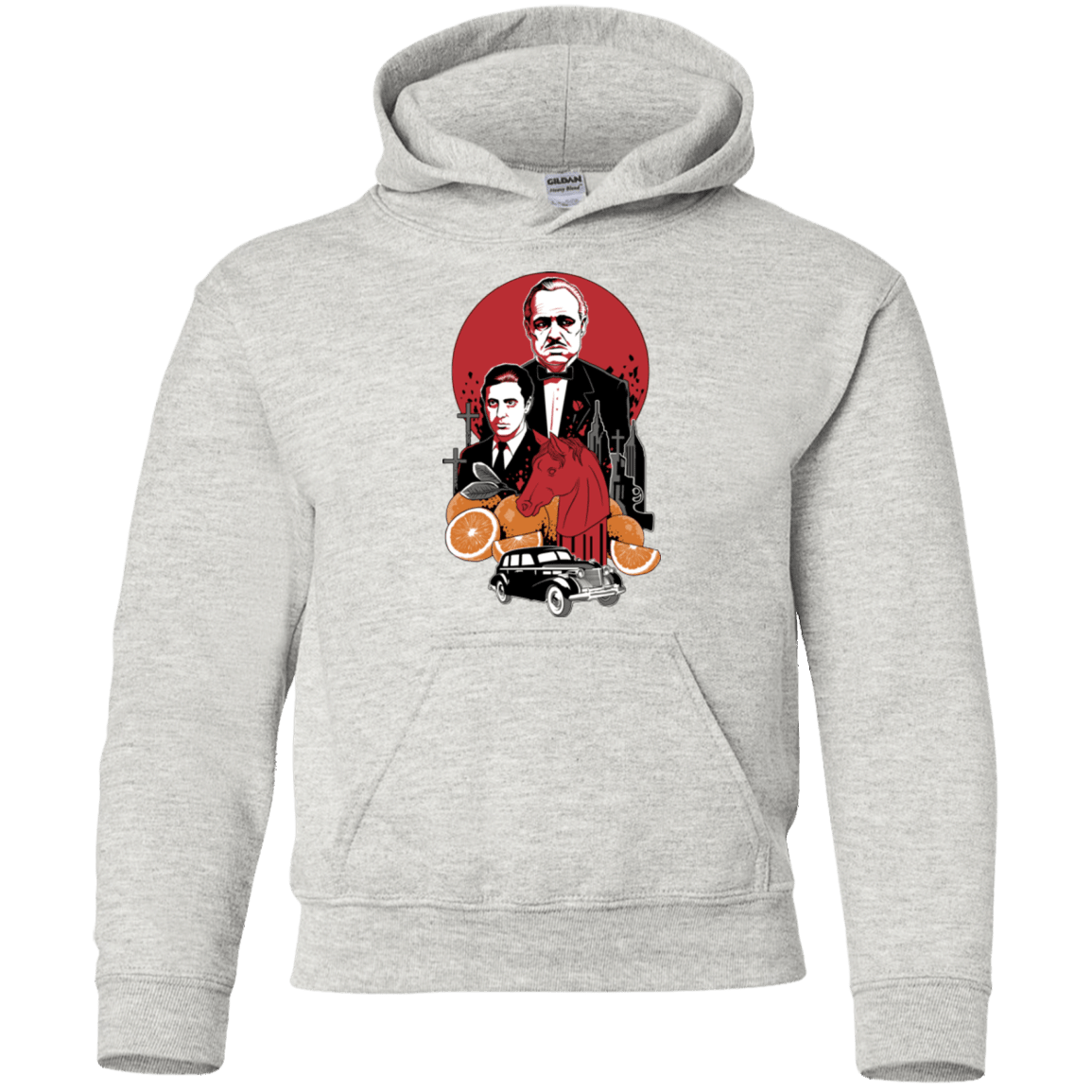 Sweatshirts Ash / YS Family Cursed Youth Hoodie