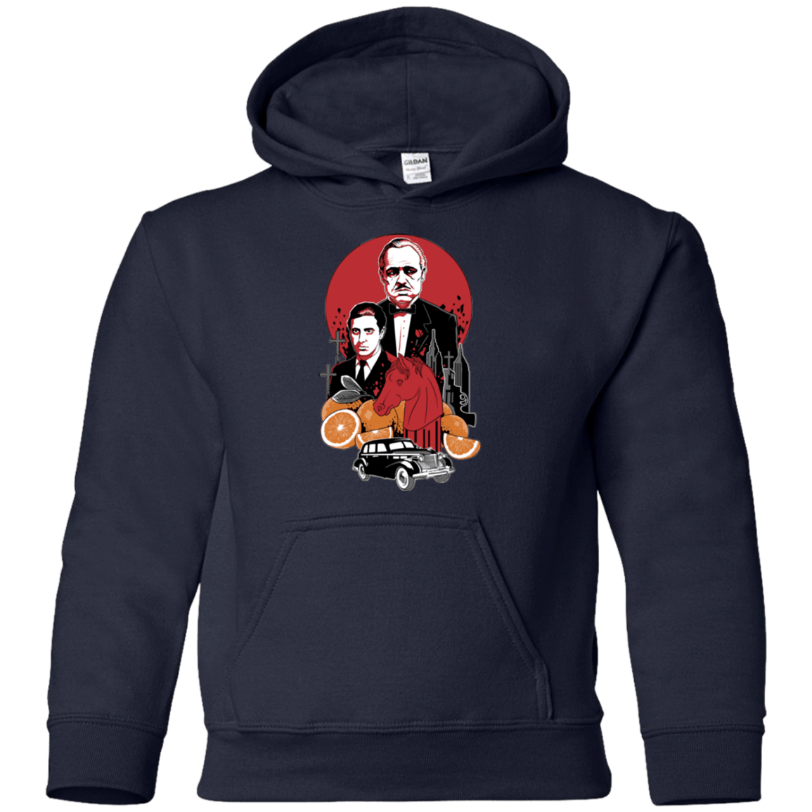 Sweatshirts Navy / YS Family Cursed Youth Hoodie