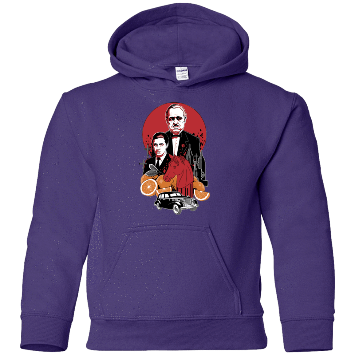Sweatshirts Purple / YS Family Cursed Youth Hoodie
