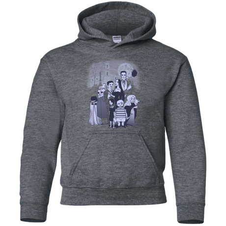 Sweatshirts Dark Heather / YS Family Portrait Youth Hoodie