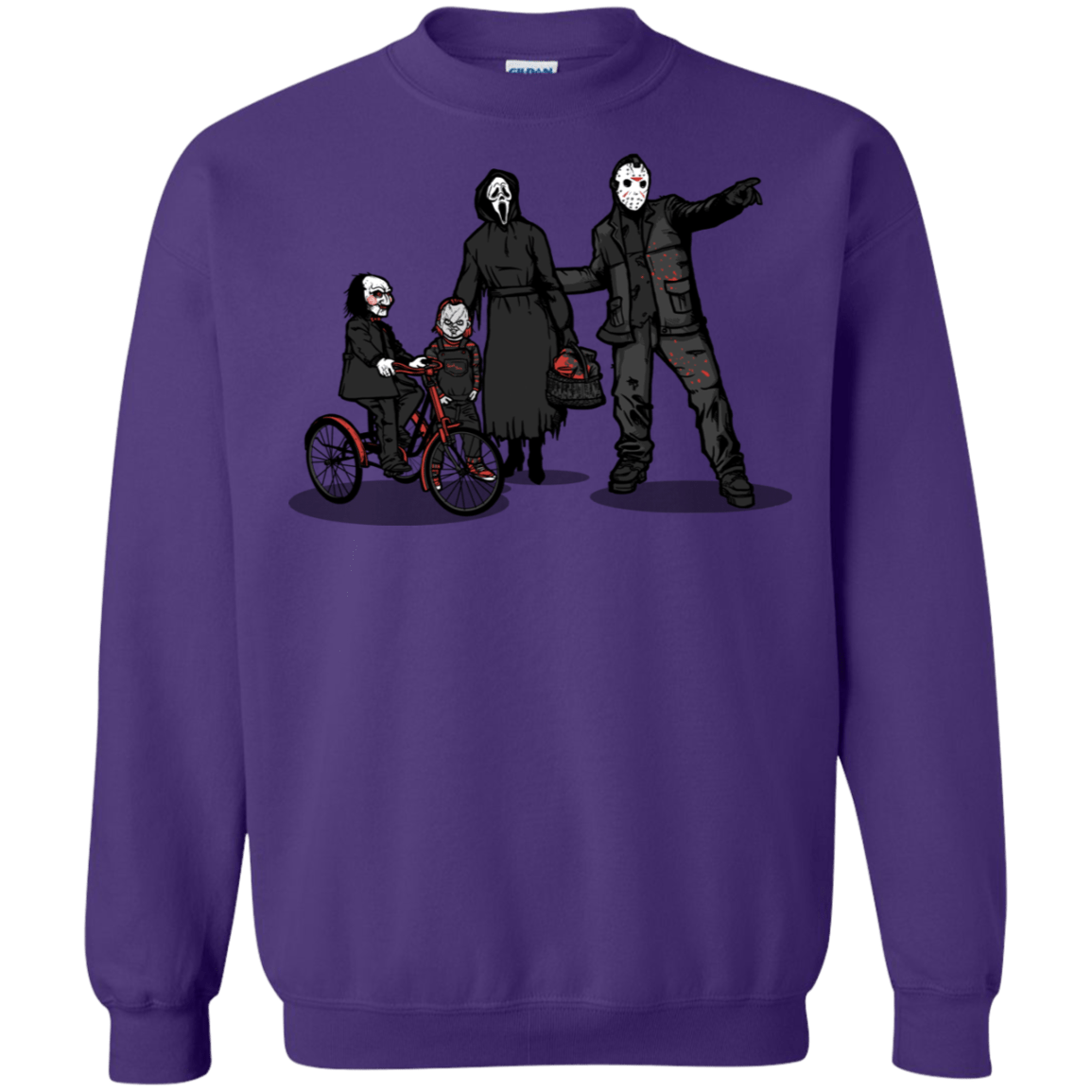 Sweatshirts Purple / S Family Values Crewneck Sweatshirt