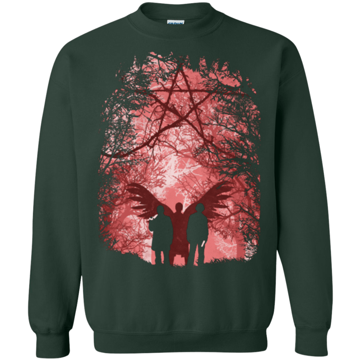 Sweatshirts Forest Green / Small Famous Hunters Crewneck Sweatshirt