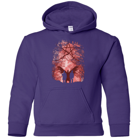 Sweatshirts Purple / YS Famous Hunters Youth Hoodie