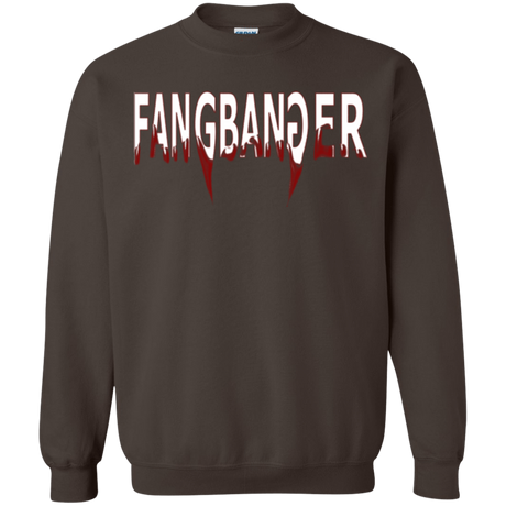 Sweatshirts Dark Chocolate / Small Fangbanger Crewneck Sweatshirt
