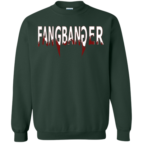 Sweatshirts Forest Green / Small Fangbanger Crewneck Sweatshirt