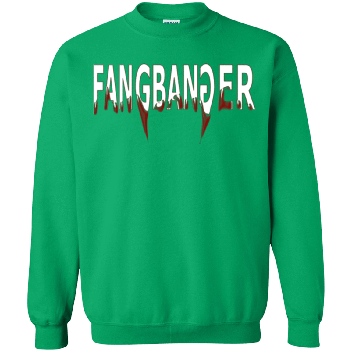 Sweatshirts Irish Green / Small Fangbanger Crewneck Sweatshirt