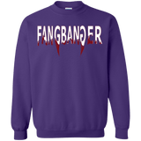Sweatshirts Purple / Small Fangbanger Crewneck Sweatshirt
