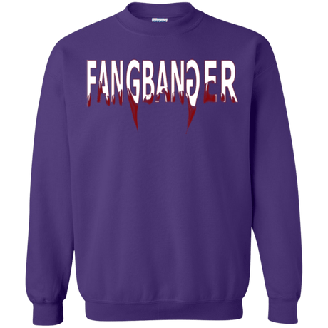 Sweatshirts Purple / Small Fangbanger Crewneck Sweatshirt