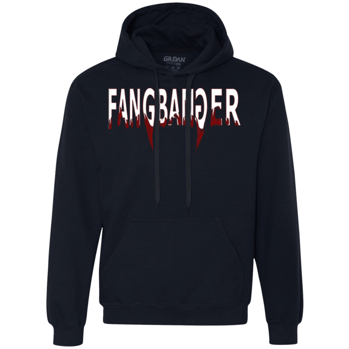 Sweatshirts Navy / Small Fangbanger Premium Fleece Hoodie