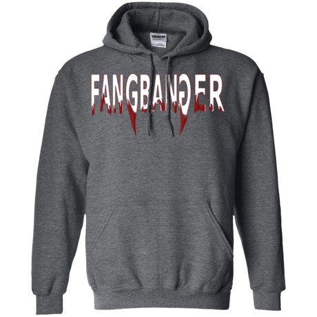 Sweatshirts Dark Heather / Small Fangbanger Pullover Hoodie