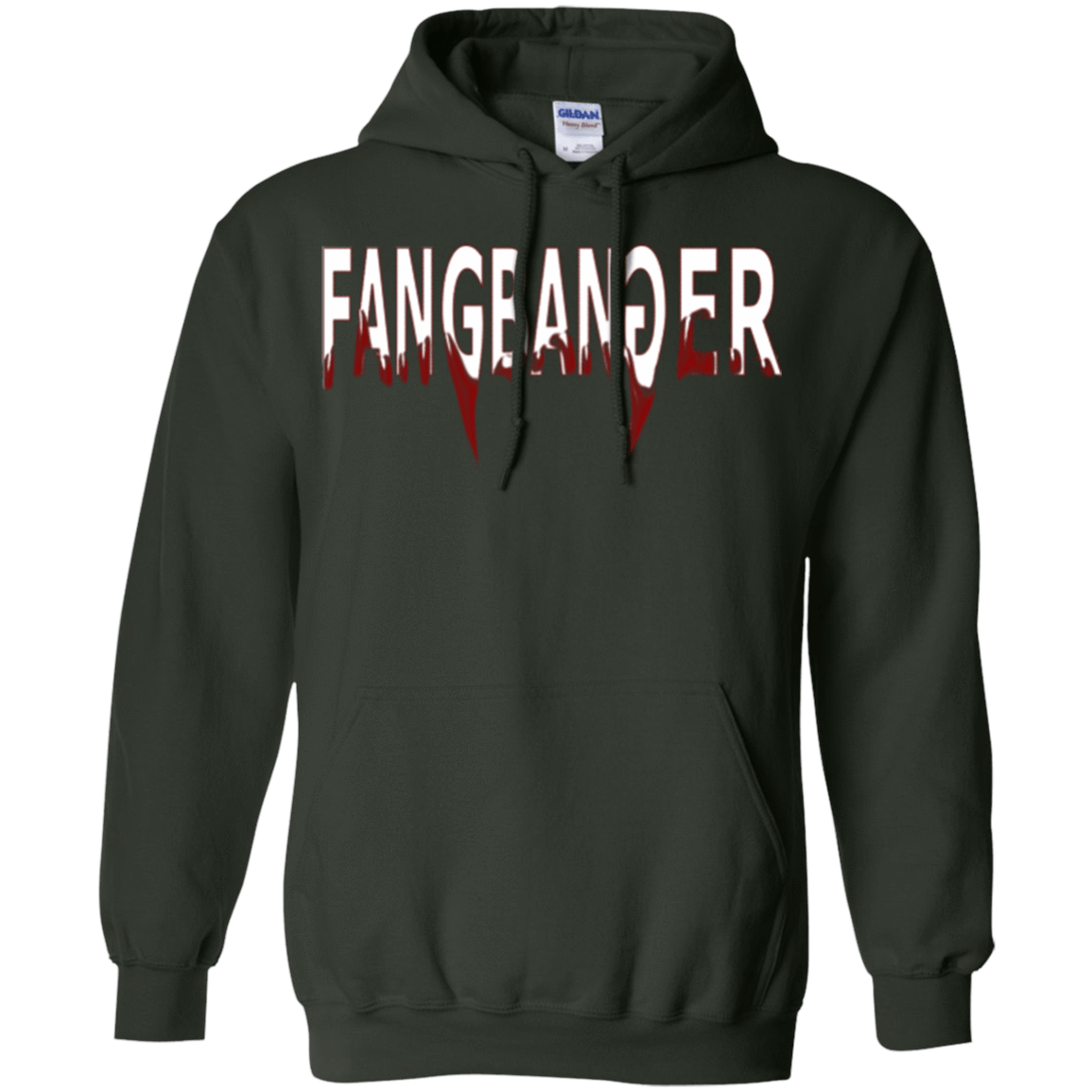Sweatshirts Forest Green / Small Fangbanger Pullover Hoodie