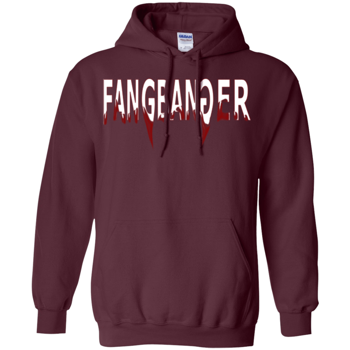 Sweatshirts Maroon / Small Fangbanger Pullover Hoodie