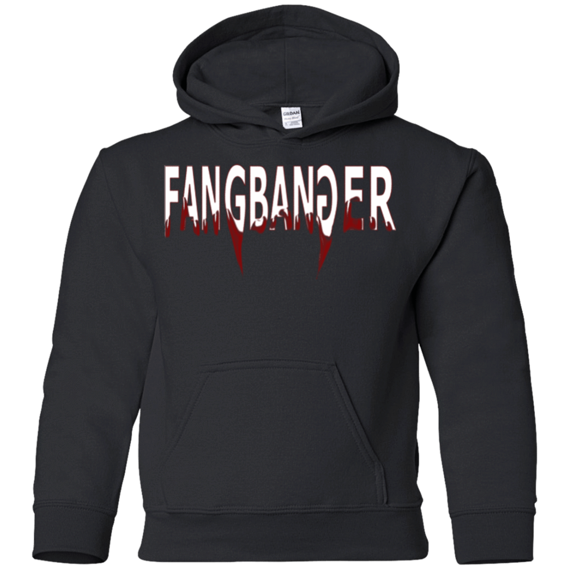 Sweatshirts Black / YS Fangbanger Youth Hoodie