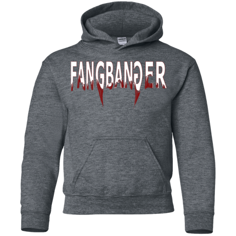 Sweatshirts Dark Heather / YS Fangbanger Youth Hoodie