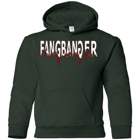 Sweatshirts Forest Green / YS Fangbanger Youth Hoodie