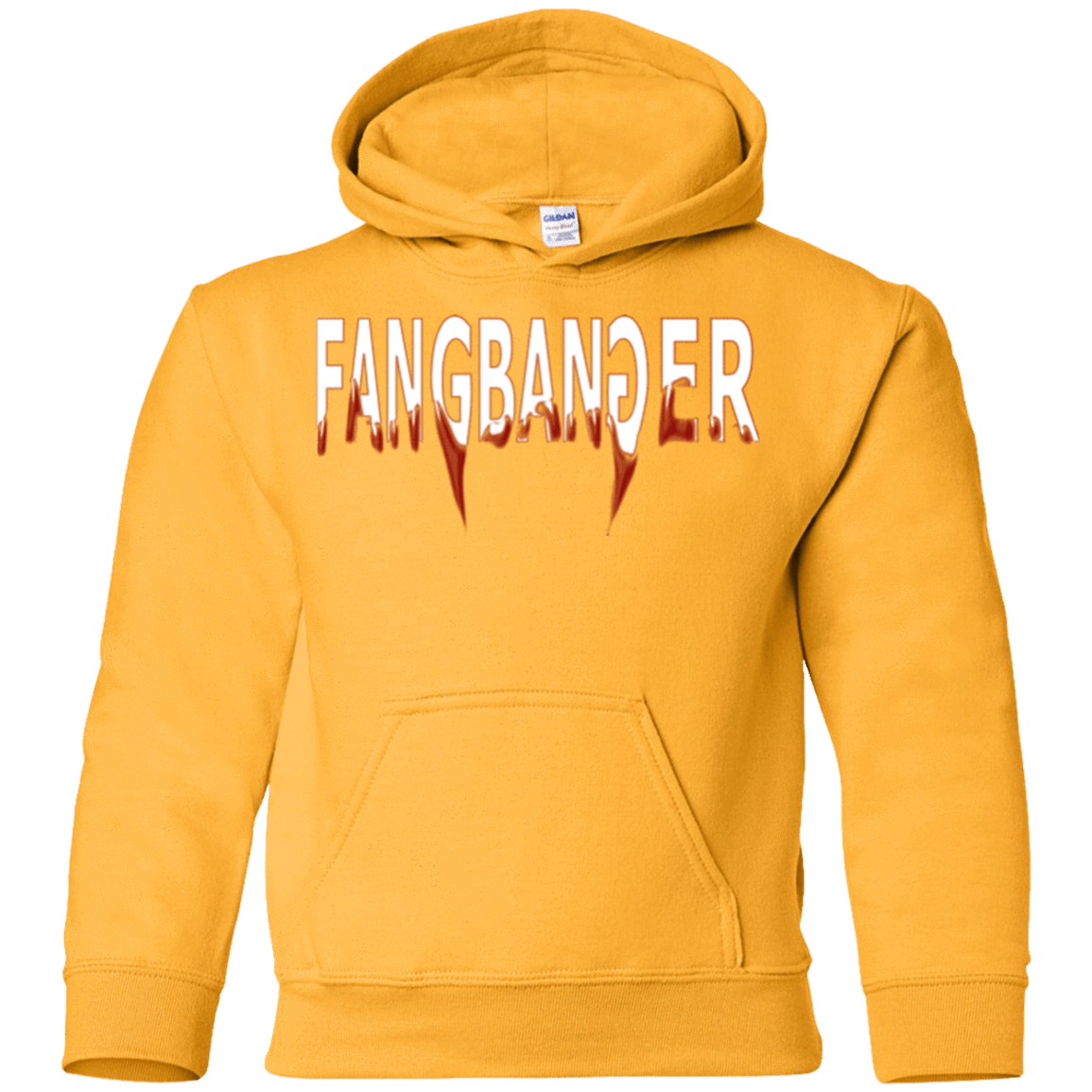 Sweatshirts Gold / YS Fangbanger Youth Hoodie
