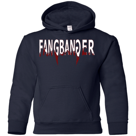 Sweatshirts Navy / YS Fangbanger Youth Hoodie