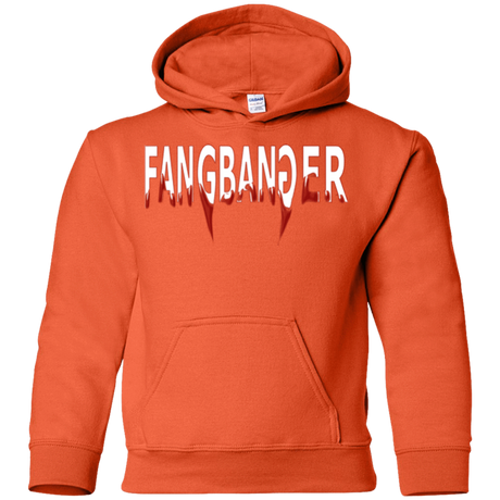 Sweatshirts Orange / YS Fangbanger Youth Hoodie