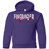 Sweatshirts Purple / YS Fangbanger Youth Hoodie