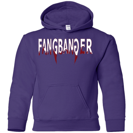 Sweatshirts Purple / YS Fangbanger Youth Hoodie