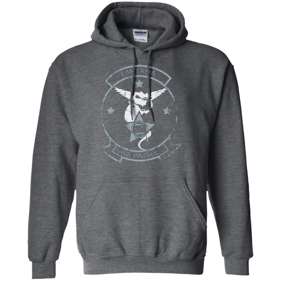 Sweatshirts Dark Heather / Small Fantasia Air Patrol Pullover Hoodie