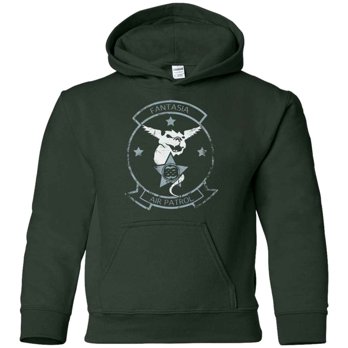 Sweatshirts Forest Green / YS Fantasia Air Patrol Youth Hoodie