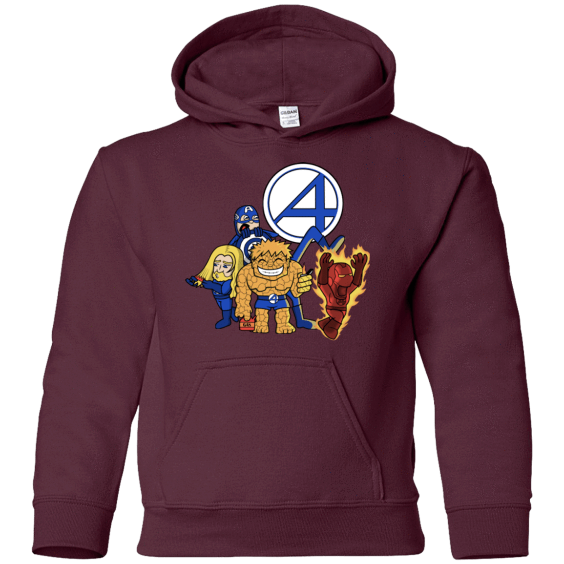 Sweatshirts Maroon / YS FANTASTIC-A Youth Hoodie