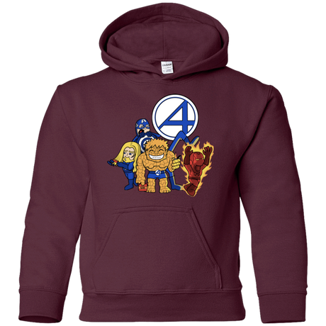 Sweatshirts Maroon / YS FANTASTIC-A Youth Hoodie