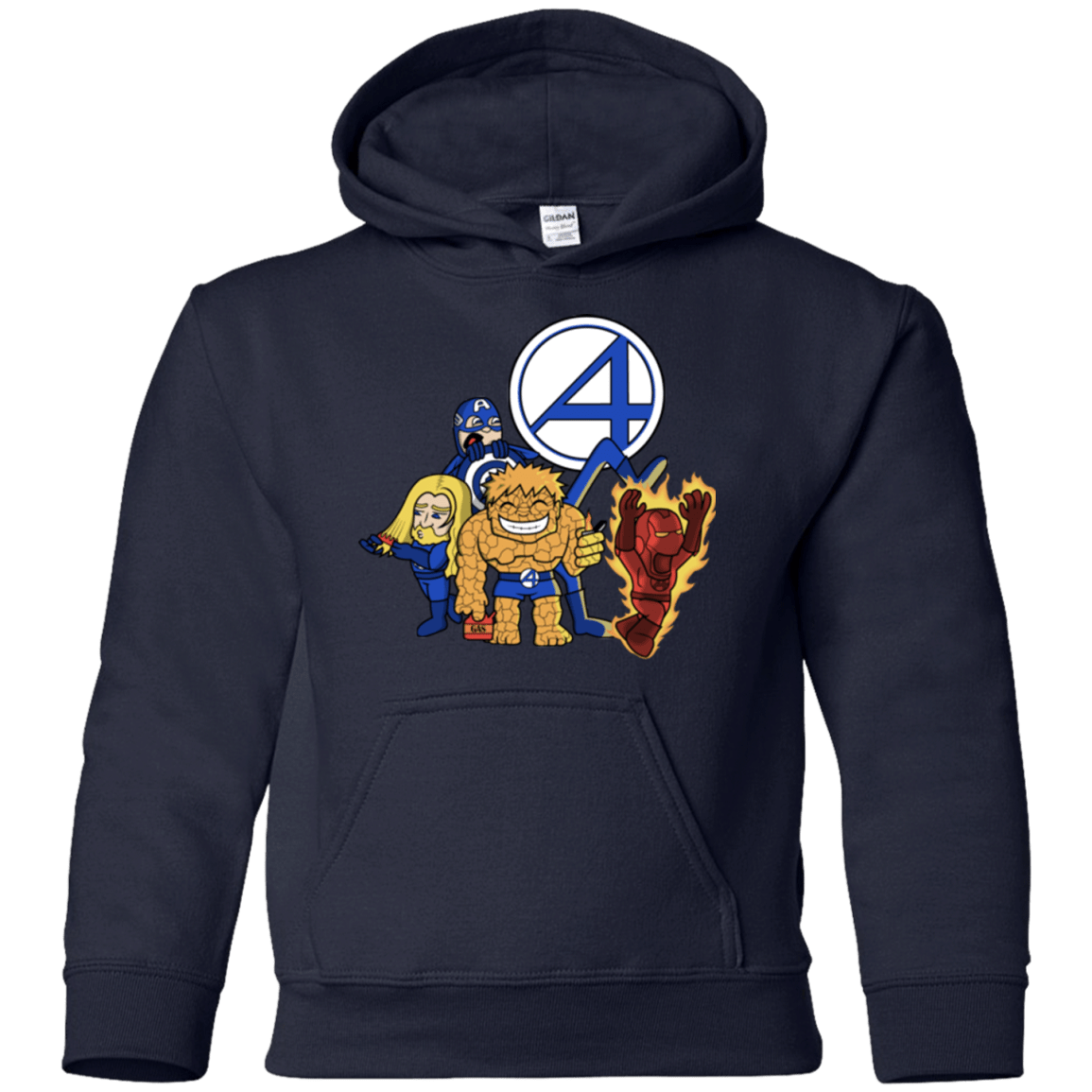 Sweatshirts Navy / YS FANTASTIC-A Youth Hoodie