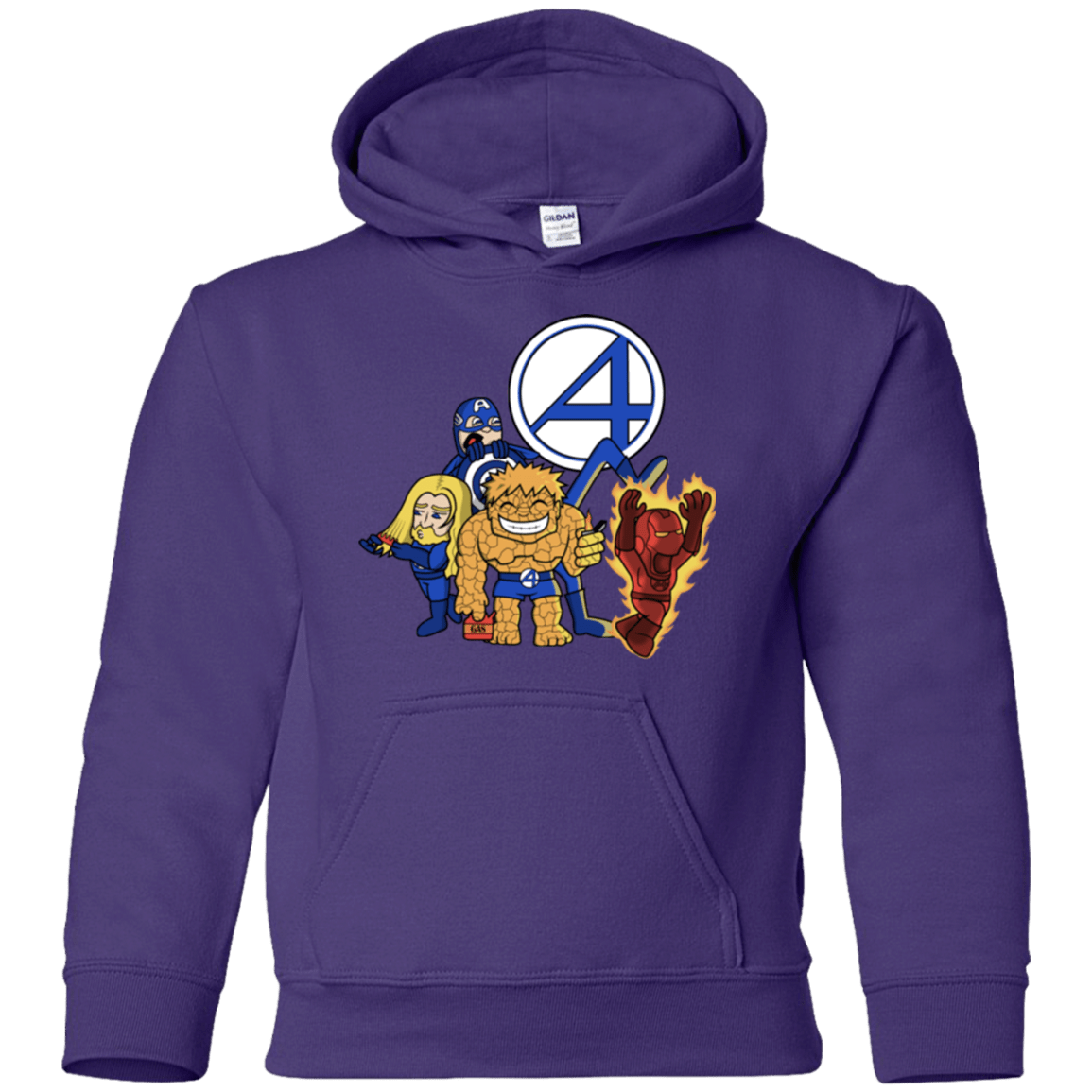 Sweatshirts Purple / YS FANTASTIC-A Youth Hoodie