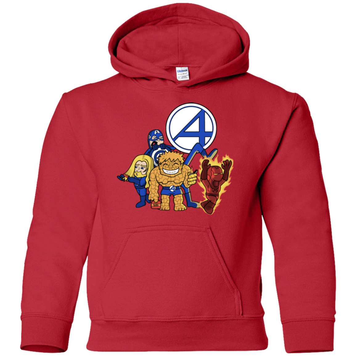 Sweatshirts Red / YS FANTASTIC-A Youth Hoodie