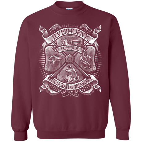 Sweatshirts Maroon / Small Fantastic Crest Crewneck Sweatshirt