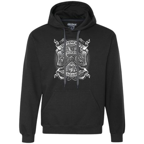 Sweatshirts Black / Small Fantastic Crest Premium Fleece Hoodie