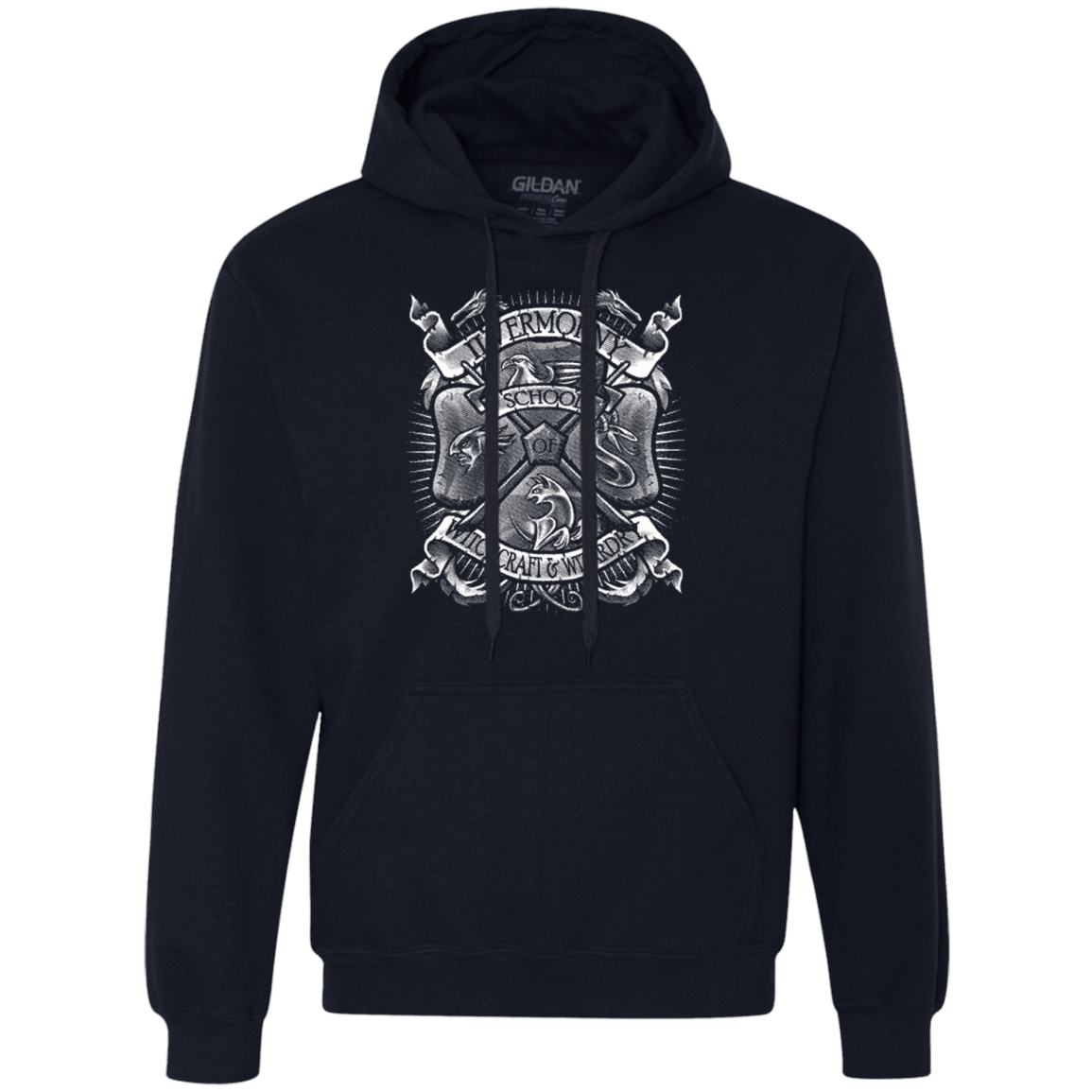Sweatshirts Navy / Small Fantastic Crest Premium Fleece Hoodie