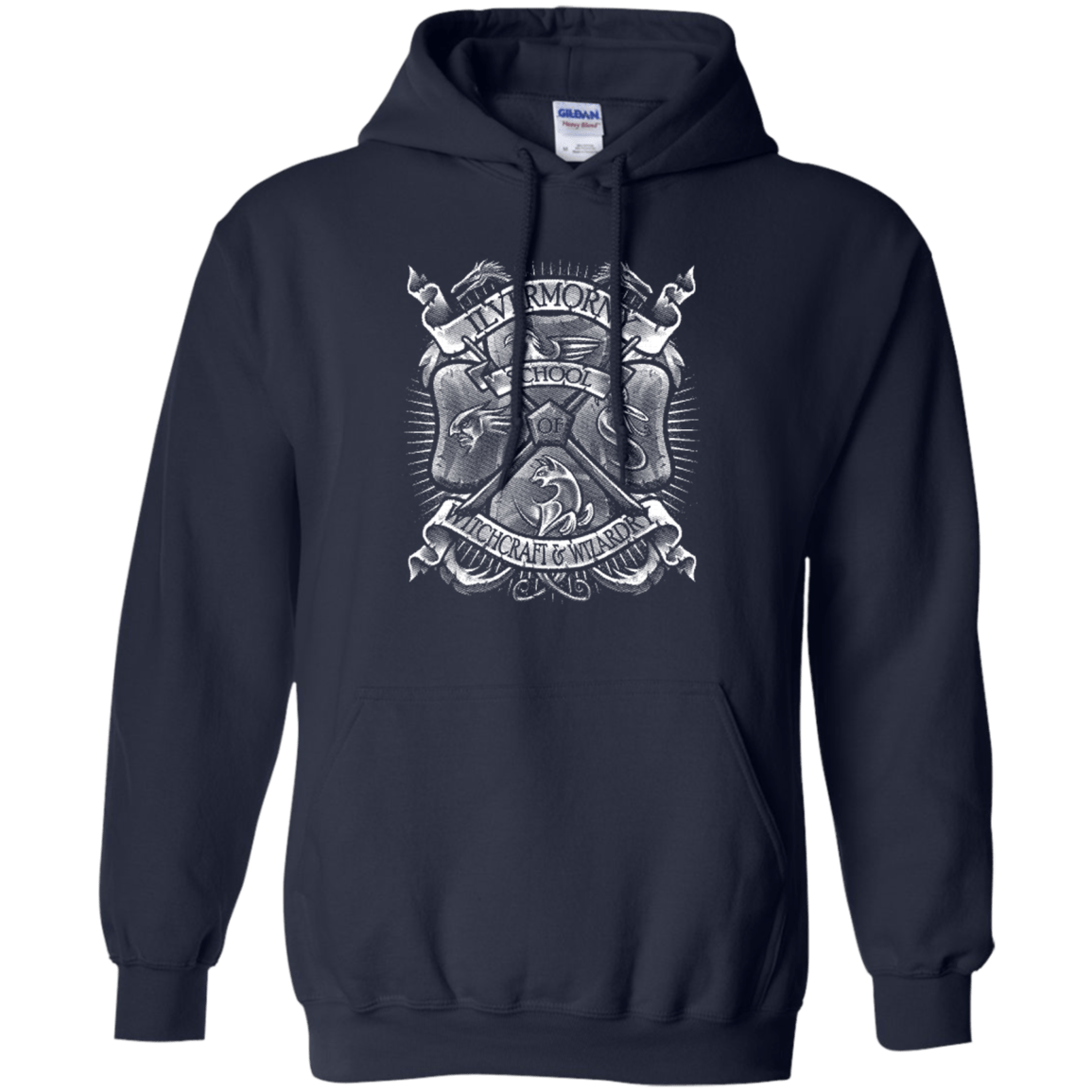 Sweatshirts Navy / Small Fantastic Crest Pullover Hoodie
