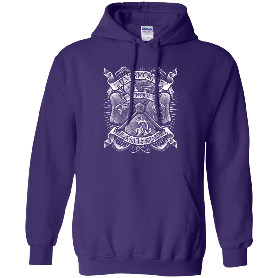 Sweatshirts Purple / Small Fantastic Crest Pullover Hoodie