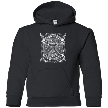 Sweatshirts Black / YS Fantastic Crest Youth Hoodie