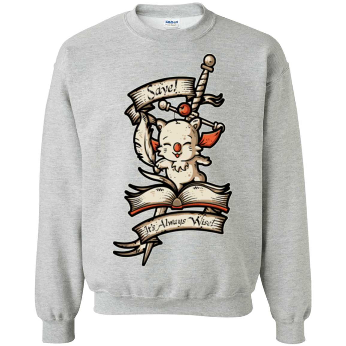 Sweatshirts Sport Grey / Small FANTASY SAVE POINT Crewneck Sweatshirt