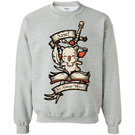 Sweatshirts Sport Grey / Small FANTASY SAVE POINT Crewneck Sweatshirt