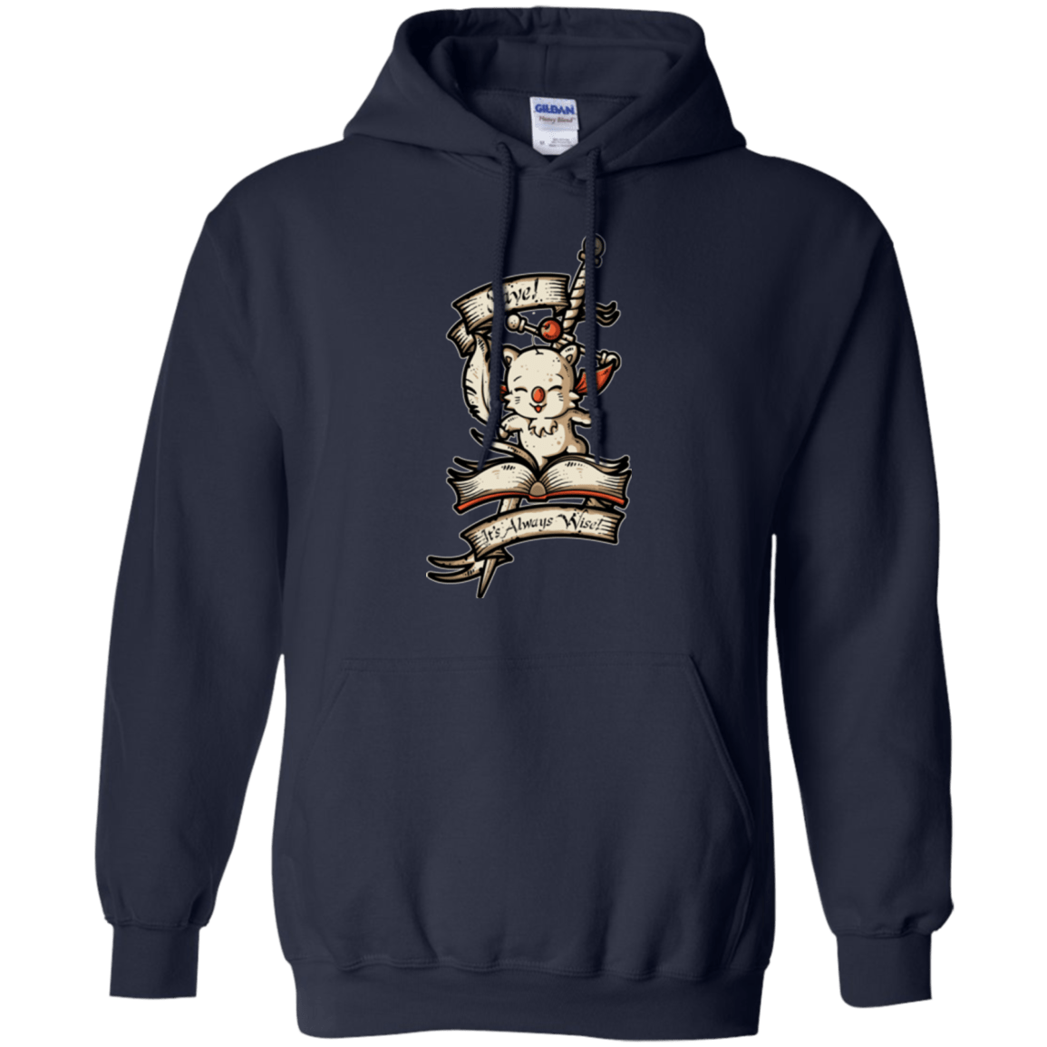 Sweatshirts Navy / Small FANTASY SAVE POINT Pullover Hoodie