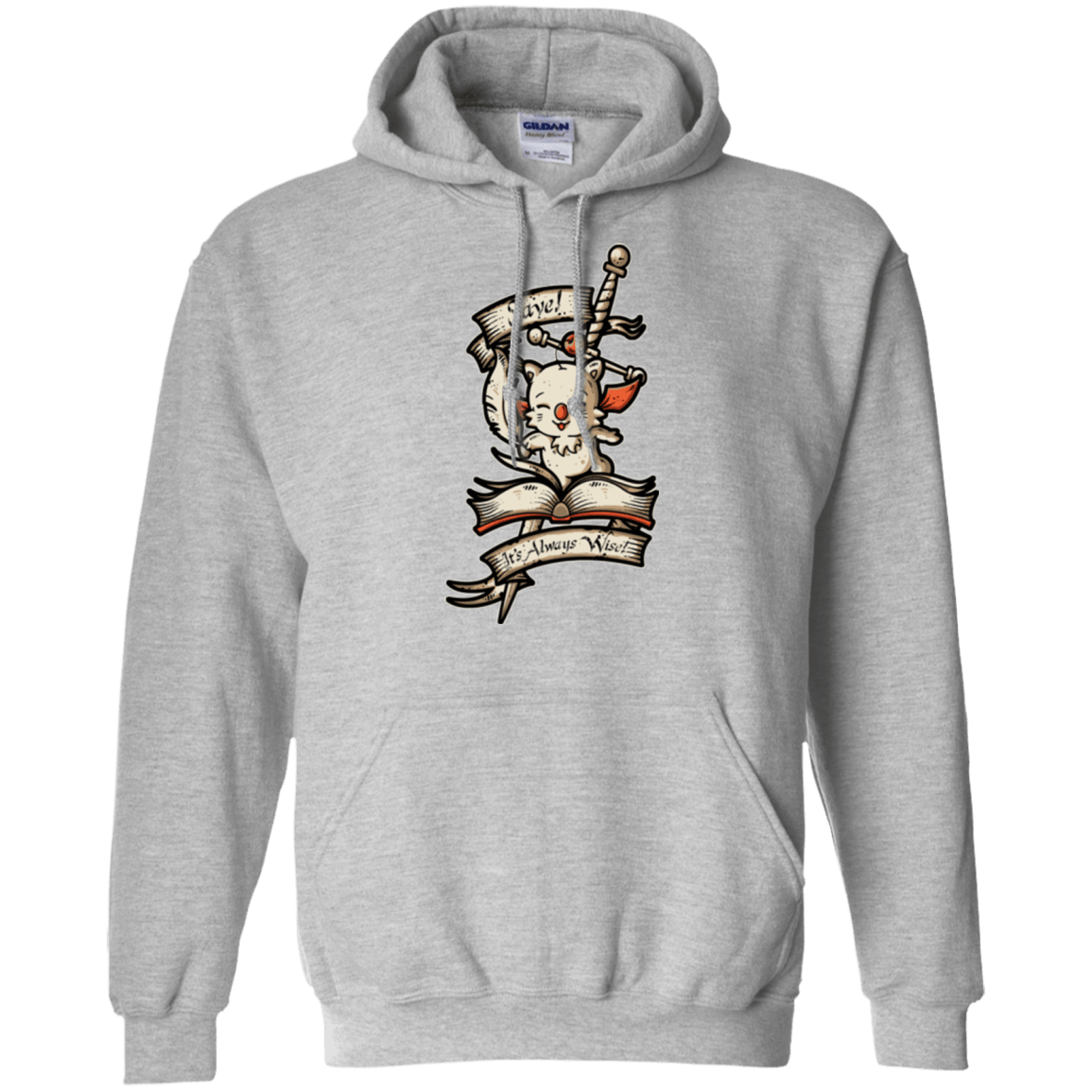 Sweatshirts Sport Grey / Small FANTASY SAVE POINT Pullover Hoodie