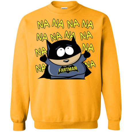 Sweatshirts Gold / Small Fartman Crewneck Sweatshirt
