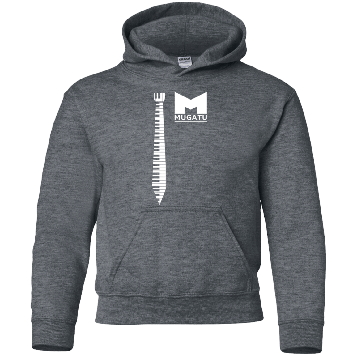 Sweatshirts Dark Heather / YS Fashion Victim Youth Hoodie