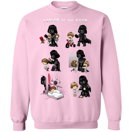 Sweatshirts Light Pink / Small Father of the year Crewneck Sweatshirt