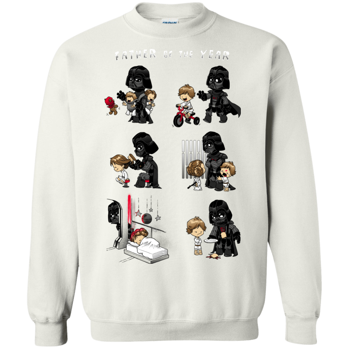 Sweatshirts White / Small Father of the year Crewneck Sweatshirt