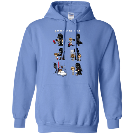 Sweatshirts Carolina Blue / Small Father of the year Pullover Hoodie