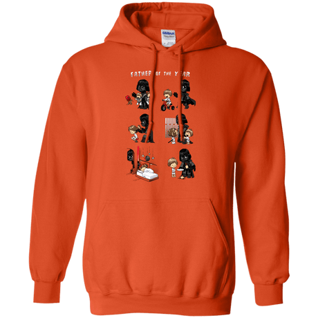 Sweatshirts Orange / Small Father of the year Pullover Hoodie