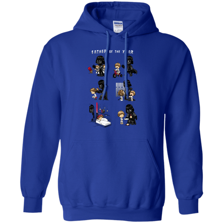 Sweatshirts Royal / Small Father of the year Pullover Hoodie