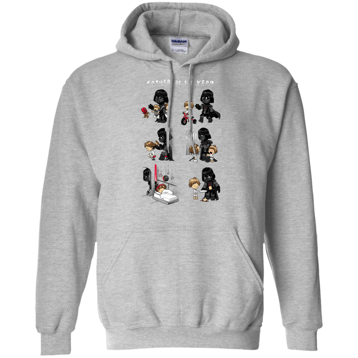 Sweatshirts Sport Grey / Small Father of the year Pullover Hoodie