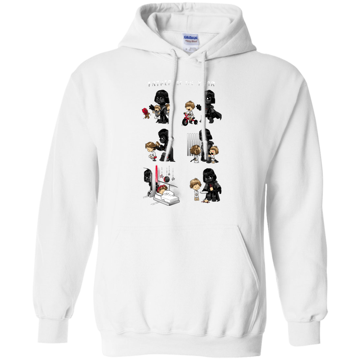 Sweatshirts White / Small Father of the year Pullover Hoodie